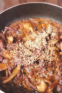 牛肉と舞茸の佃煮