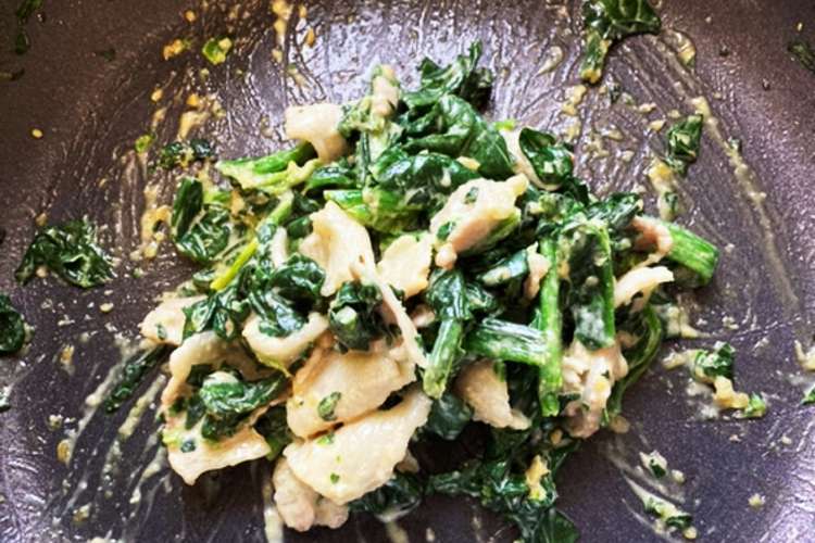 豚肉とほうれん草のみそマヨ炒め レシピ 作り方 By こまなもん クックパッド 簡単おいしいみんなのレシピが370万品