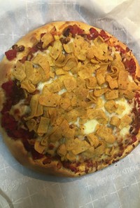 フリトース&チリビーンズピザ
