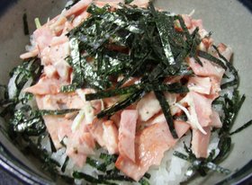 旦那が大好き♪チャーマヨ丼♪