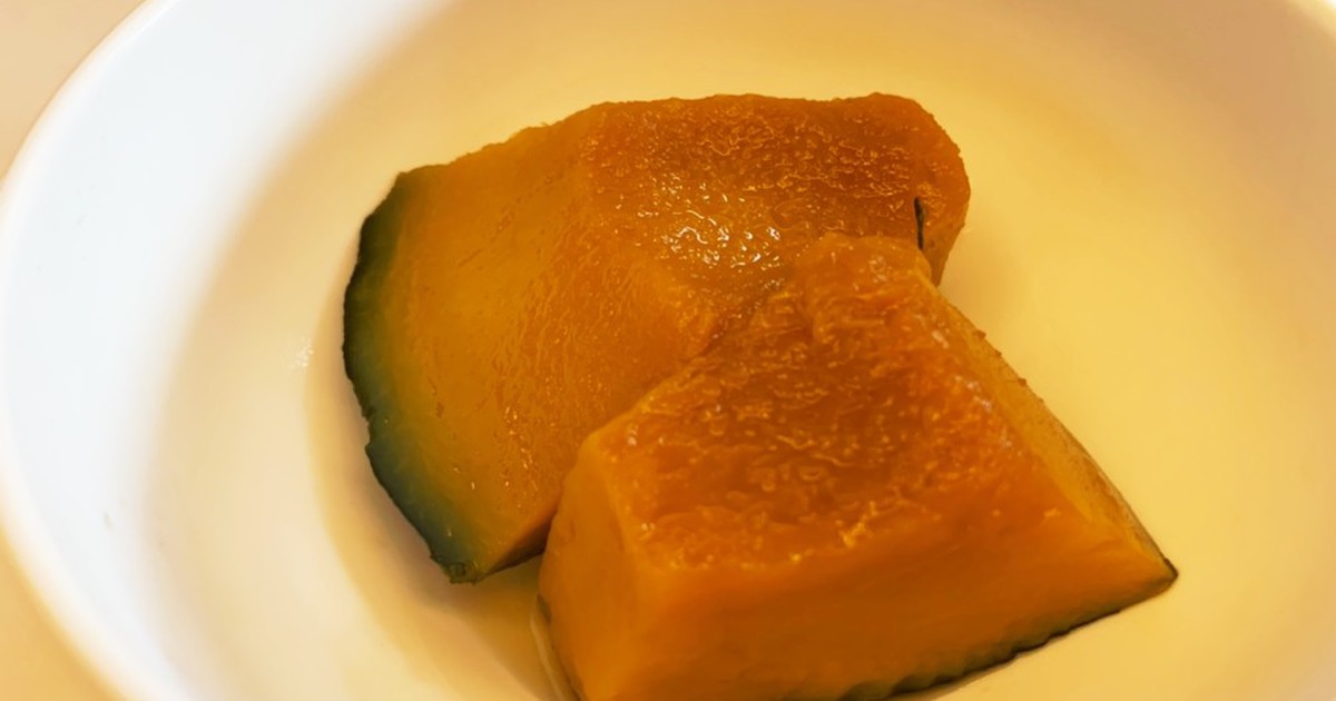 離乳食完了期 レンジでかぼちゃの煮物 レシピ 作り方 By ひなきす クックパッド 簡単おいしいみんなのレシピが358万品