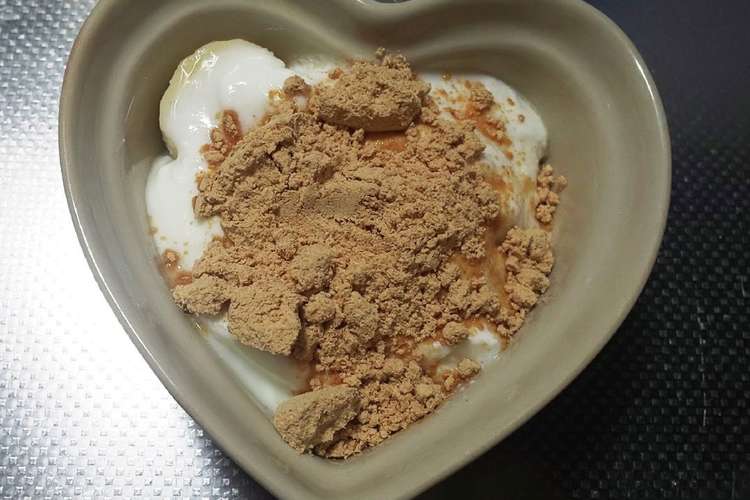 バナナきなこヨーグルト ダイエットおやつ レシピ 作り方 By おもち Oo クックパッド 簡単おいしいみんなのレシピが357万品
