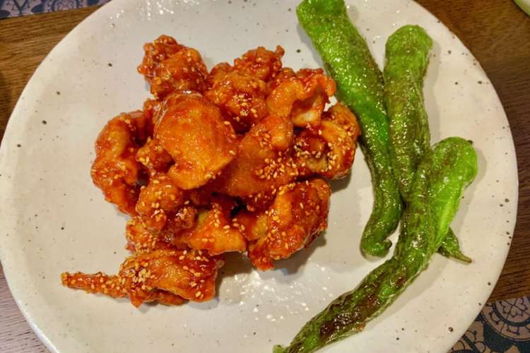 韓国本場の味 キムさんのヤンニョムチキン レシピ 作り方 By キムキムチェリー クックパッド 簡単おいしいみんなのレシピが361万品