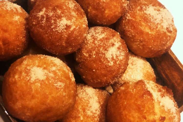 ホットケーキミックス餅入り簡単ドーナッツ レシピ 作り方 By 専業主夫のレシピ集 クックパッド 簡単おいしいみんなのレシピが367万品