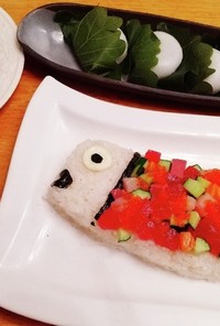 こどもの日　海鮮ばらちらし寿司