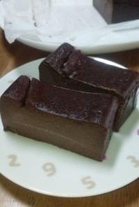 豆腐とおからのココアケーキ