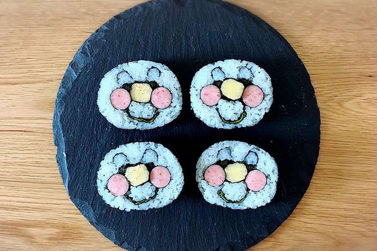 アンパンマンのデコ巻き寿司 レシピ 作り方 By はち巻子のデコ寿司 クックパッド 簡単おいしいみんなのレシピが366万品