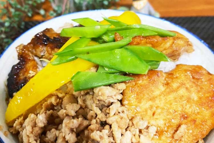 肉 肉のガッツリ丼 レシピ 作り方 By まろまろん クックパッド 簡単おいしいみんなのレシピが360万品