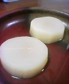 シンプル風呂吹き大根