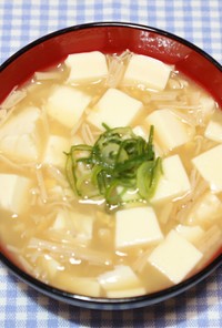 バズレシピ☆乾燥エノキと乾燥納豆で納豆汁
