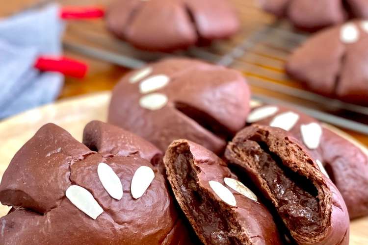 ふんわり ダブルチョコクリームパン レシピ 作り方 By Mkrecipe クックパッド 簡単おいしいみんなのレシピが377万品