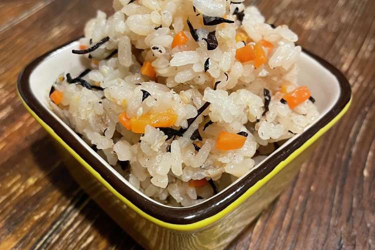 離乳食期 幼児食 しらすひじきご飯 レシピ 作り方 By Riko クックパッド 簡単おいしいみんなのレシピが361万品