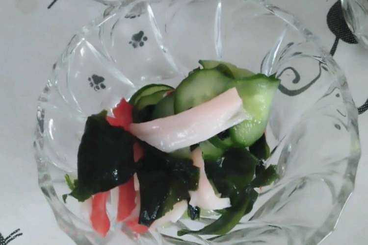 かんたん酢で簡単酢の物 レシピ 作り方 By こぷにちゃん クックパッド 簡単おいしいみんなのレシピが375万品