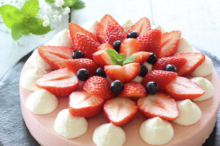 苺ジャム ストロベリーレアチーズケーキ レシピ 作り方 By ｱﾄﾘｴ沙羅 クックパッド 簡単おいしいみんなのレシピが366万品