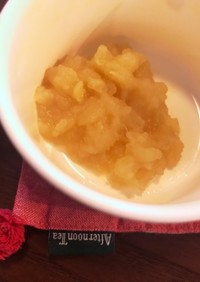 【離乳食中期】焼き芋りんご