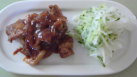 豚肩ロースのケチャップソース
