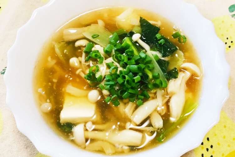 和食 ダイエット豆腐きのこあんかけ レシピ 作り方 By 京都のたーちゃん クックパッド 簡単おいしいみんなのレシピが361万品