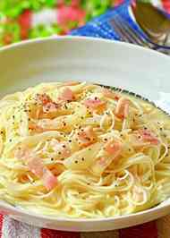 みんなが作ってる 素麺 カルボナーラのレシピ クックパッド 簡単おいしいみんなのレシピが371万品