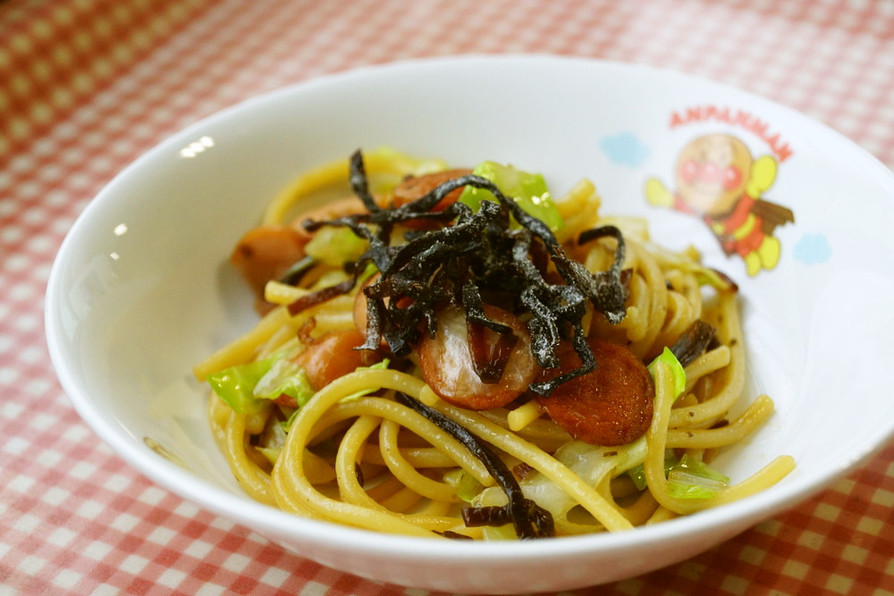 【簡単・美味】塩昆布スパゲッティの画像