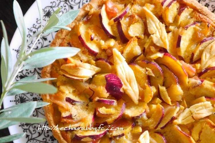 サツマイモとりんごのタルト レシピ 作り方 By ケチャ ウル クックパッド