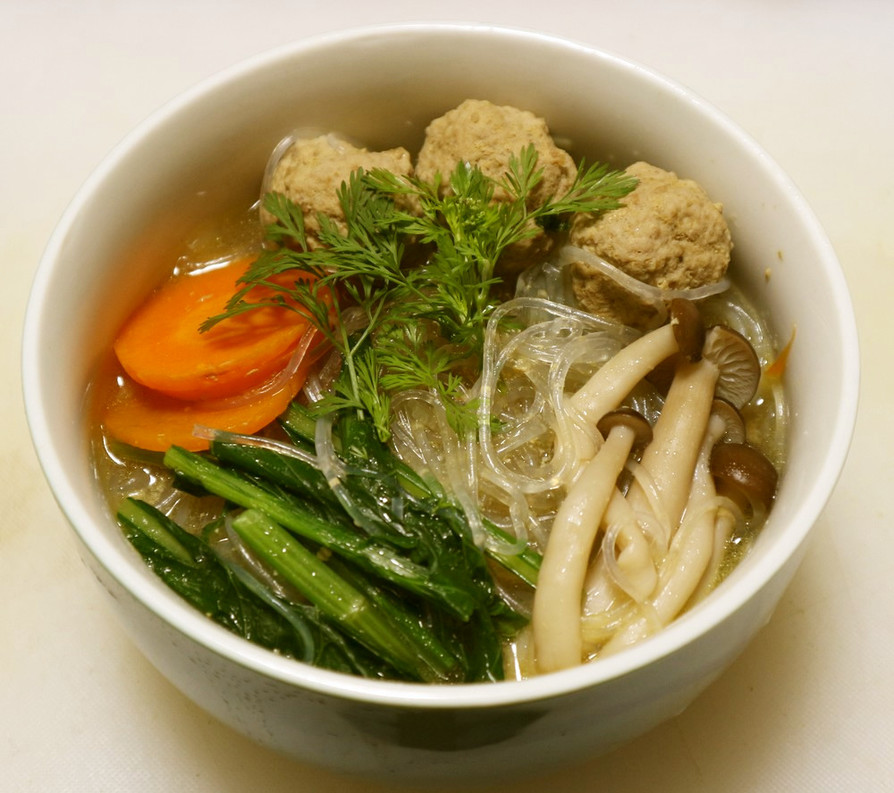 ケンチュー（タイの透明なスープ）の画像