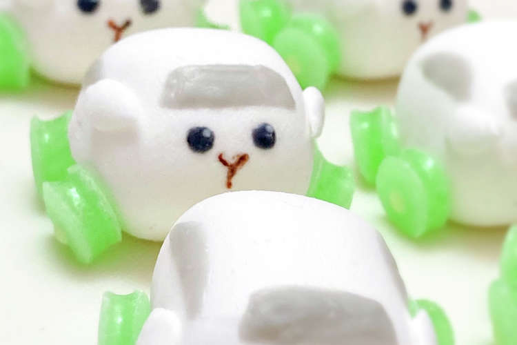 100均お菓子で モルカーマシュマロ レシピ 作り方 By わんこ達の台所 クックパッド 簡単おいしいみんなのレシピが359万品