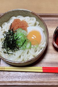 超簡単！温玉明太うどん