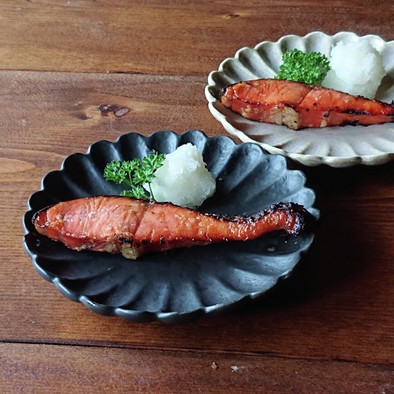 おうち居酒屋★鮭の味噌漬けの写真