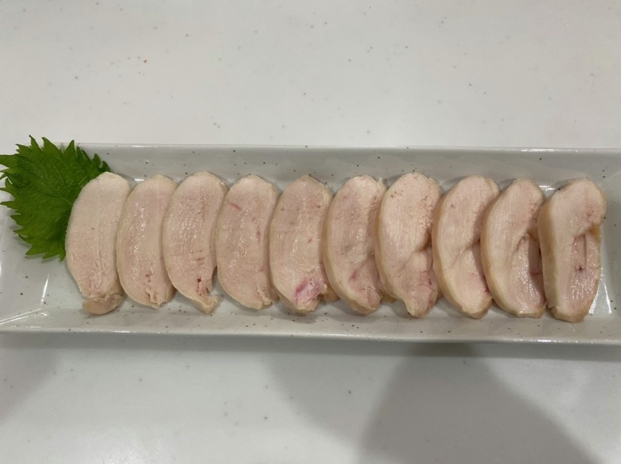 しっとりジューシー 鶏胸肉の低温調理の画像