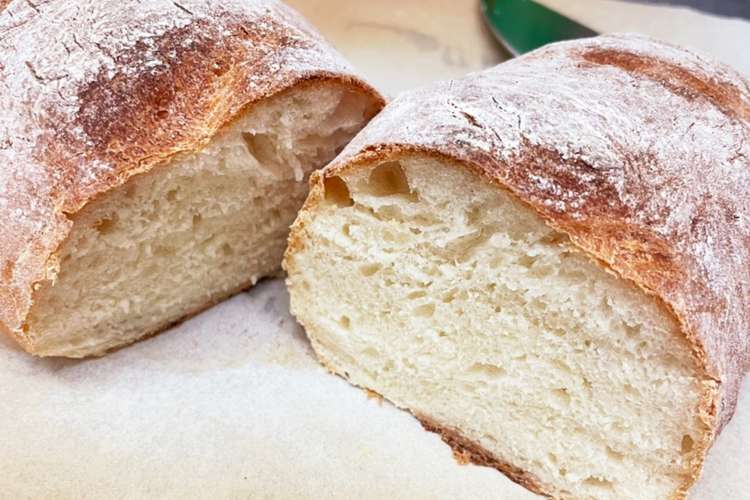 手ごねフランスパン レシピ 作り方 By あき菜 クックパッド 簡単おいしいみんなのレシピが354万品