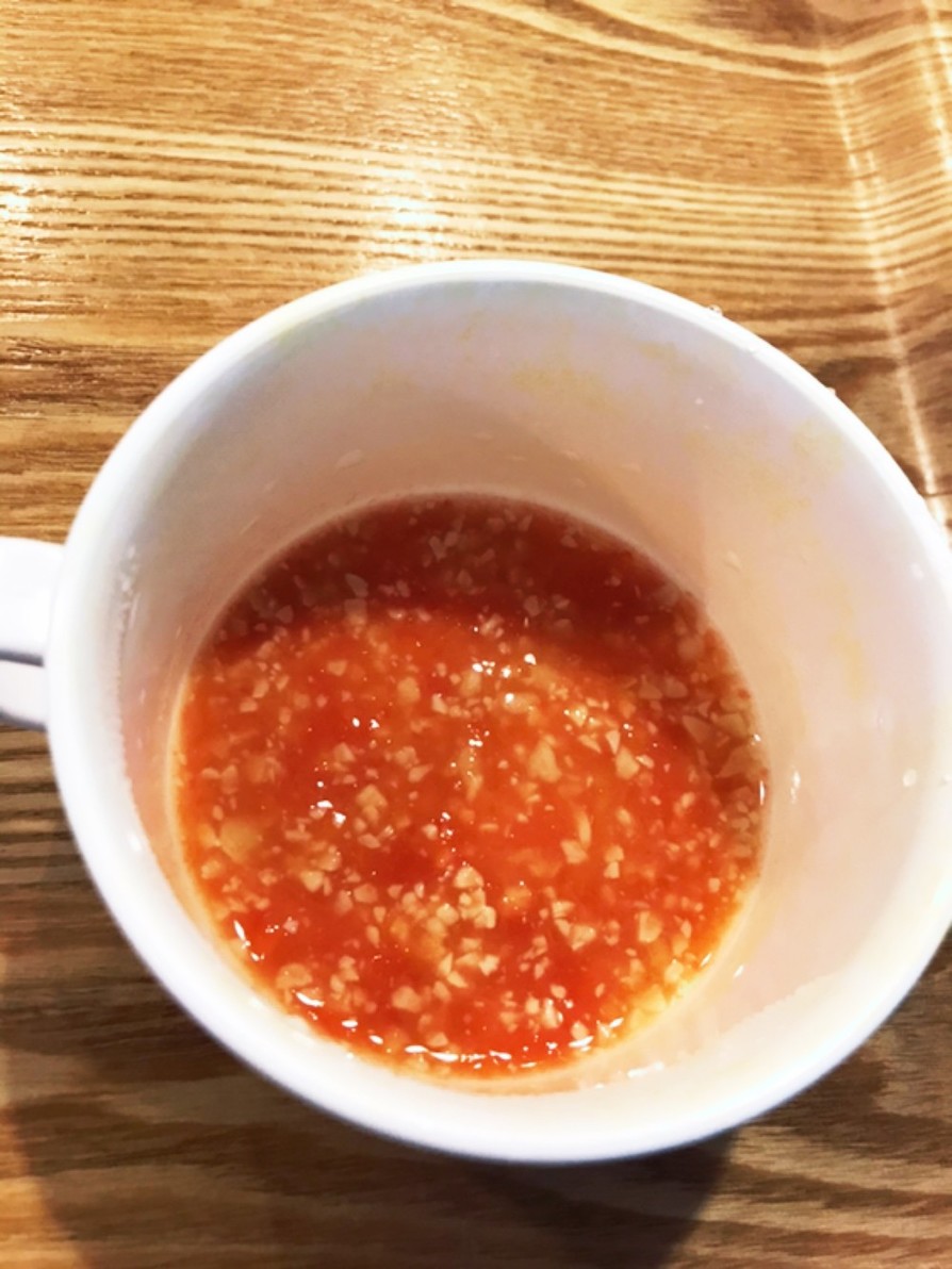 【離乳食中期】納豆トマトうまうまスープの画像