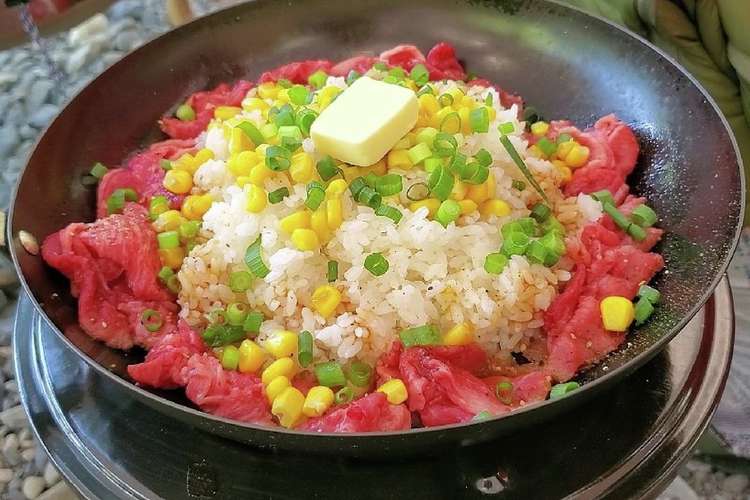 キャンプ飯 フライパンでペッパーランチ レシピ 作り方 By Rafutee クックパッド 簡単おいしいみんなのレシピが376万品