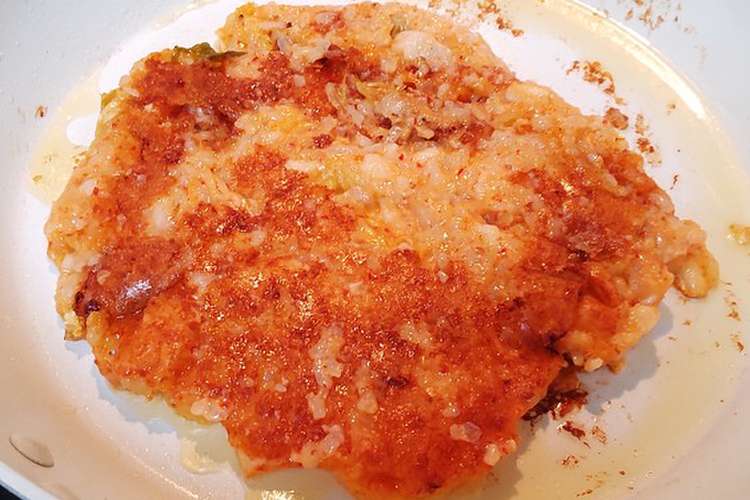 すっぱいキムチと里芋のご飯チヂミ レシピ 作り方 By フリーなんす主夫 クックパッド 簡単おいしいみんなのレシピが372万品