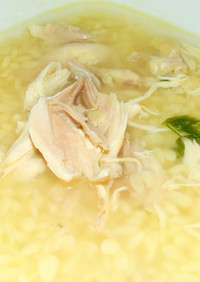 カンジャデフランゴ（鶏とコメのスープ）