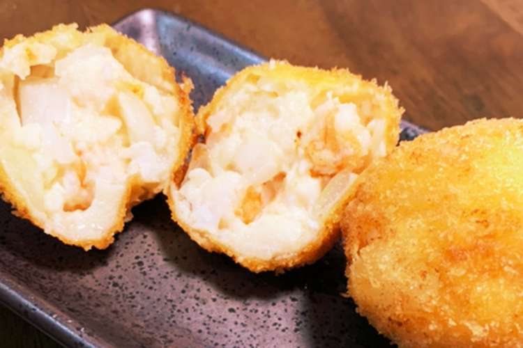 新玉ねぎとエビとはんぺんのふわふわフライ レシピ 作り方 By 熊雄mama クックパッド 簡単おいしいみんなのレシピが366万品