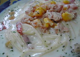 お手軽*ツナクリームパスタ