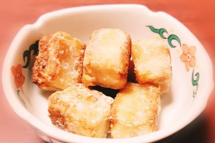 弁当おかず 簡単 高野豆腐の唐揚げ レシピ 作り方 By 新月 クックパッド 簡単おいしいみんなのレシピが376万品