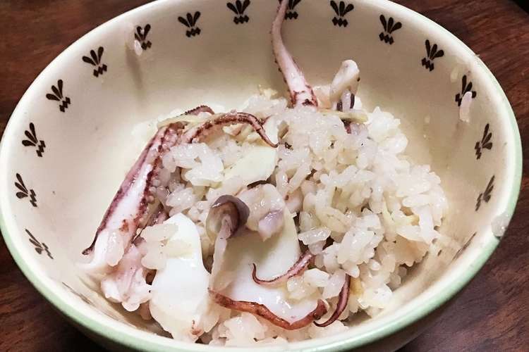 白イカのゲソと新生姜の炊き込みご飯 レシピ 作り方 By 雑なクッカー クックパッド 簡単おいしいみんなのレシピが360万品