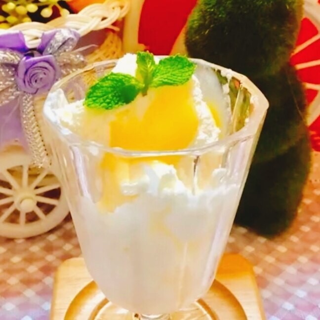 練乳入り✽塩麹アイスクリームの画像