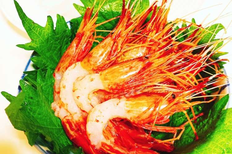 シマエビの刺身 甘エビの仲間 レシピ 作り方 By 1cchie クックパッド 簡単おいしいみんなのレシピが366万品
