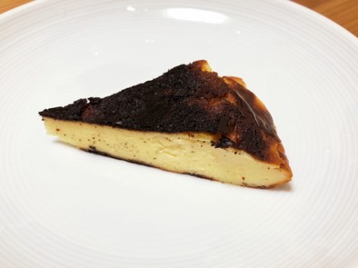フライパン バスク風チーズケーキの写真