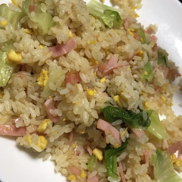 鶏ガラなし レタスチャーハン レシピ 作り方 By 楽ちんアーミー クックパッド 簡単おいしいみんなのレシピが377万品