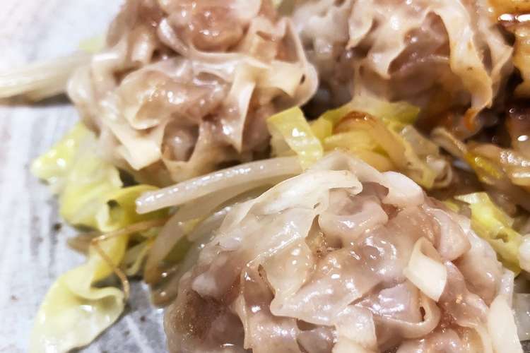フライパンで包まない焼売 レシピ 作り方 By ぱらなお クックパッド 簡単おいしいみんなのレシピが356万品