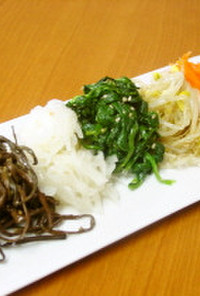 韓国料理☆野菜ナムル