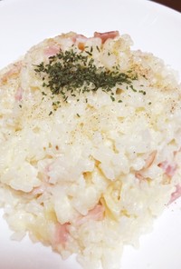 レンジで簡単☆チーズリゾット