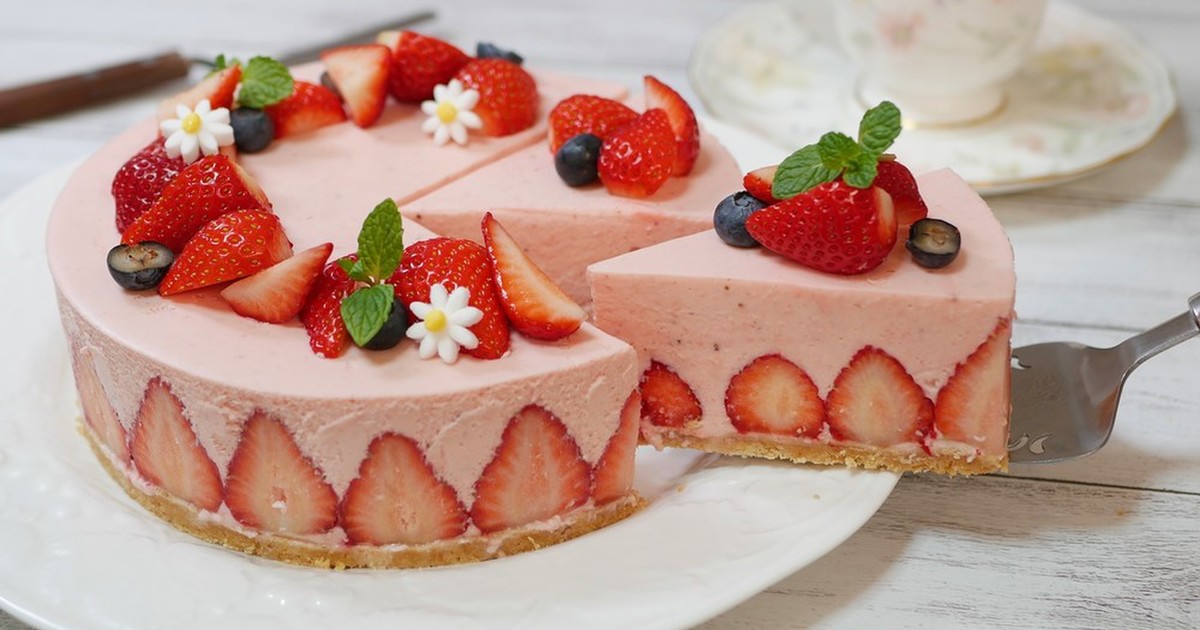 いちごのレアチーズケーキ レシピ 作り方 By ひろまるクック クックパッド 簡単おいしいみんなのレシピが366万品