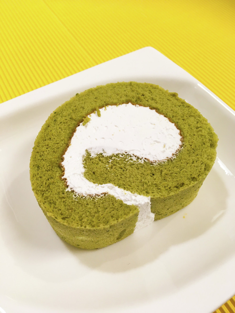 ぷれみあむ❖大人の☆宇治抹茶ロールケーキの画像