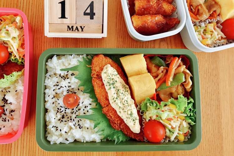 白身魚フライ弁当 21 5 14 レシピ 作り方 By ミニトマト クックパッド 簡単おいしいみんなのレシピが376万品