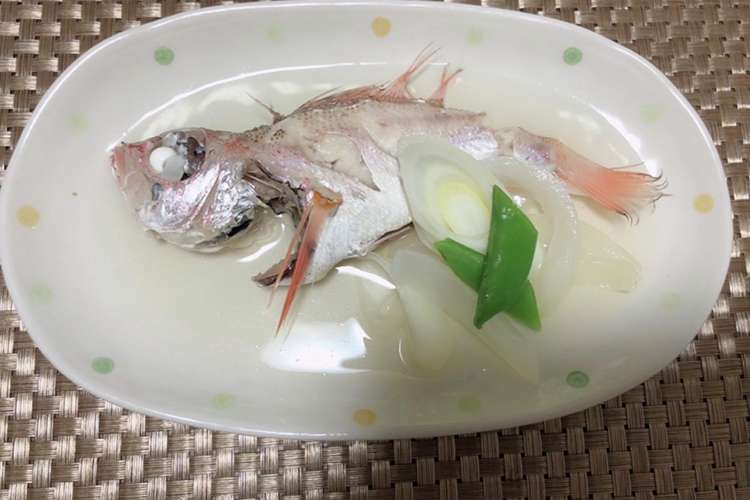のどぐろの塩だし煮 レシピ 作り方 By Laufen1113 クックパッド 簡単おいしいみんなのレシピが360万品