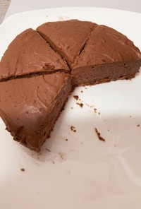 濃厚チョコレートレアチーズケーキ